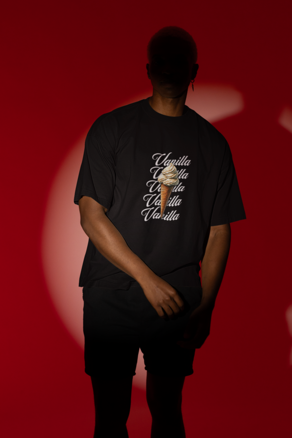 Vanilla Oversized T-Shirt – Minimalist Comfort, Maximum Style - Image 3