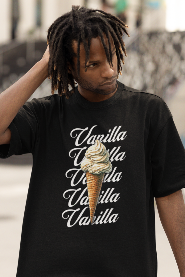 Vanilla Oversized T-Shirt – Minimalist Comfort, Maximum Style